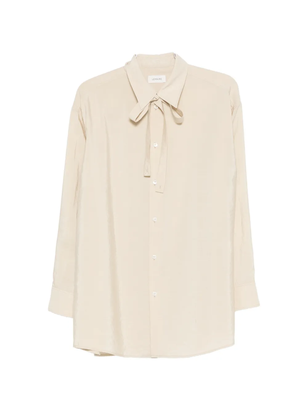 Блузка с завязкой на шее Lemaire, бежевый
Блузка с завязкой на шее Lemaire, бежевый