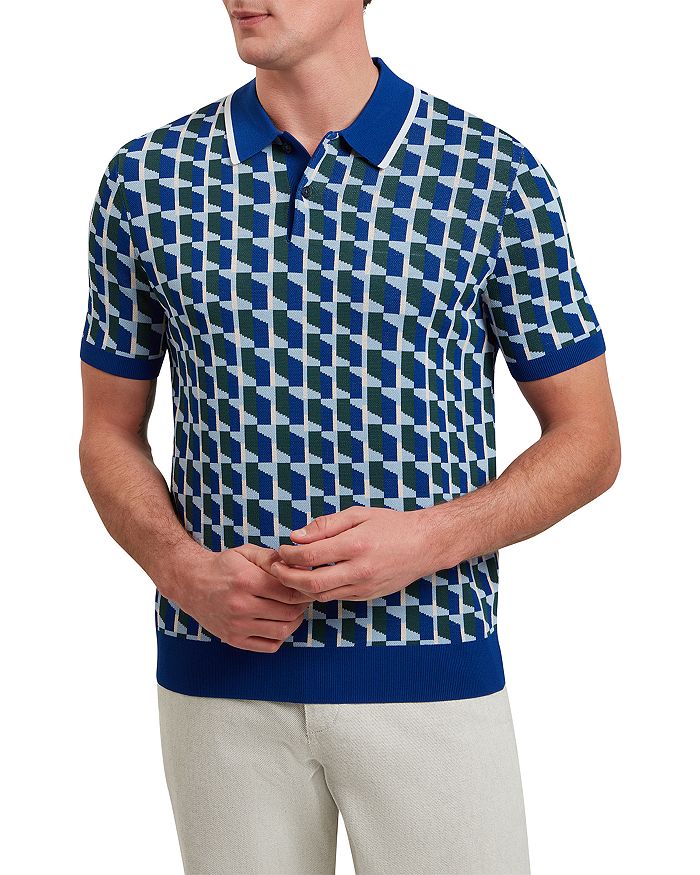 Поло Rossio с геометрическим принтом Ted Baker, синий
Поло Rossio с геометрическим принтом Ted Baker, синий