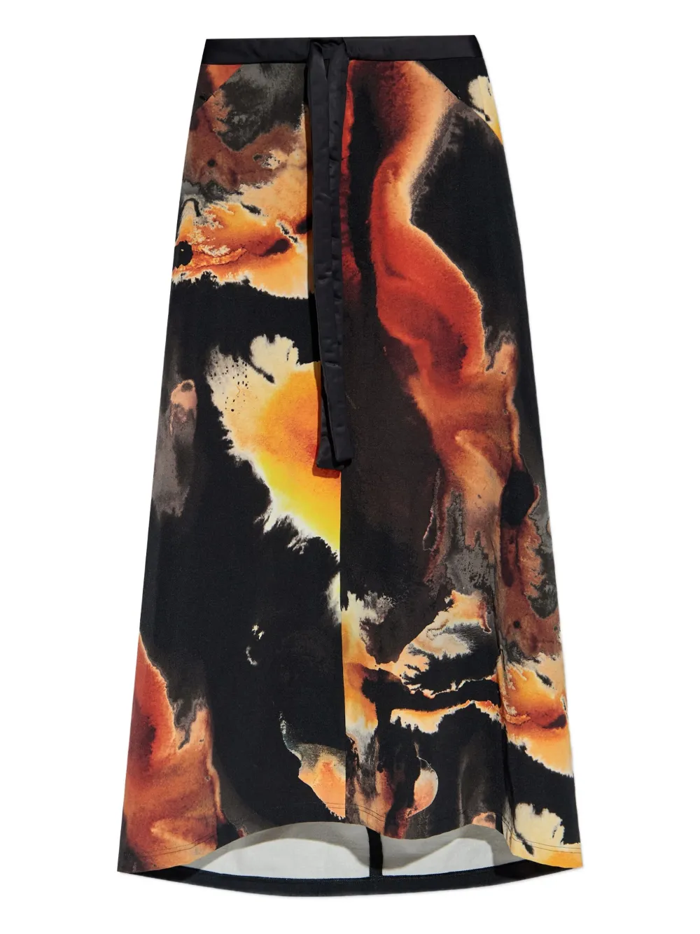 Длинная юбка с абстрактным принтом Y-3, черный
Длинная юбка с абстрактным принтом Y-3, черный