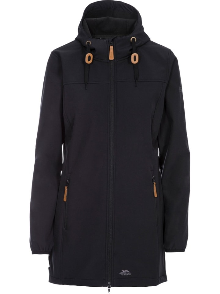 Trespass Черная куртка из софтшелла
Trespass Черная куртка из софтшелла