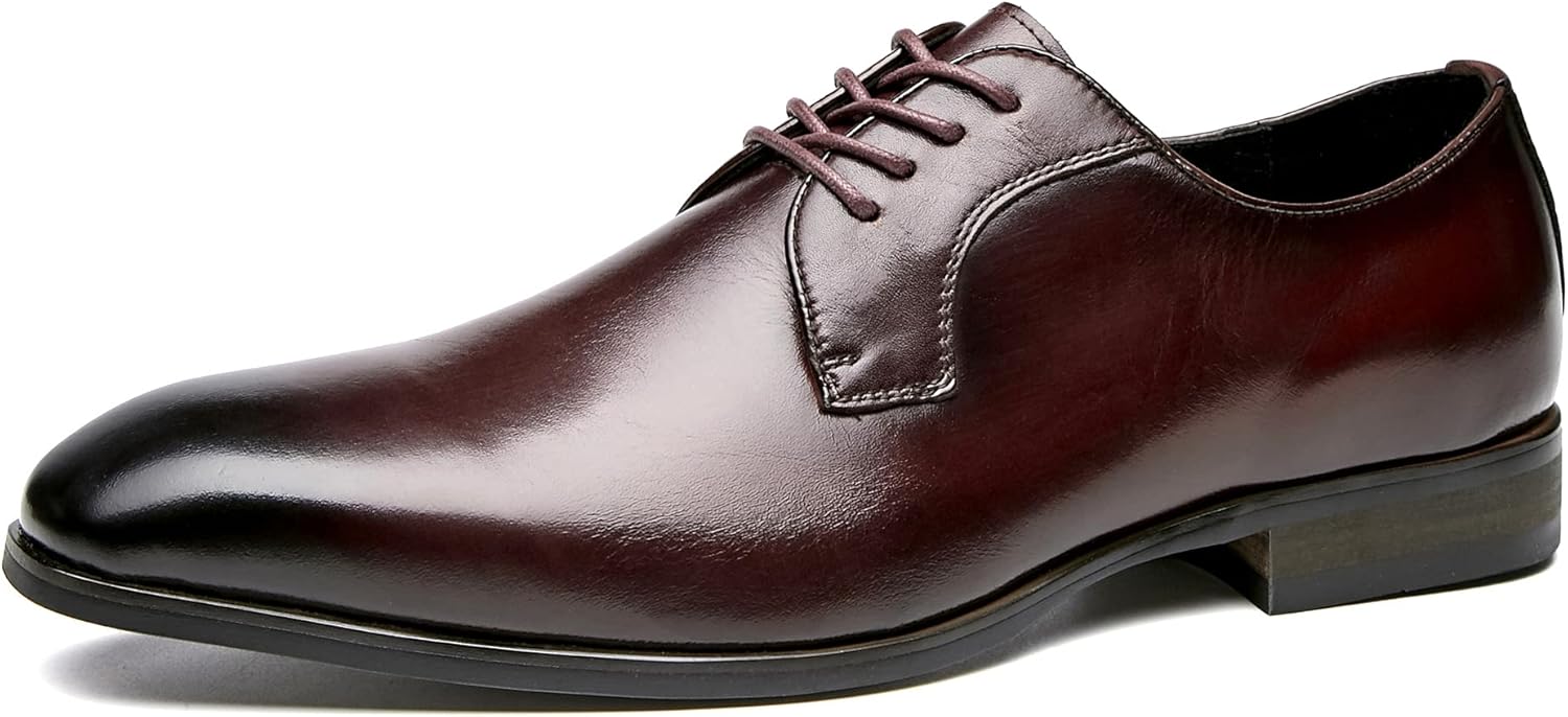 Мужские оксфорды со шнуровкой, дерби, кожаные с круглым носком, низкие, с противоскользящей подошвой, классический стиль, каблук-блок Zuzala, винный
Мужские оксфорды со шнуровкой, дерби, кожаные с круглым носком, низкие, с противоскользящей подошвой, классический стиль, каблук-блок Zuzala, винный