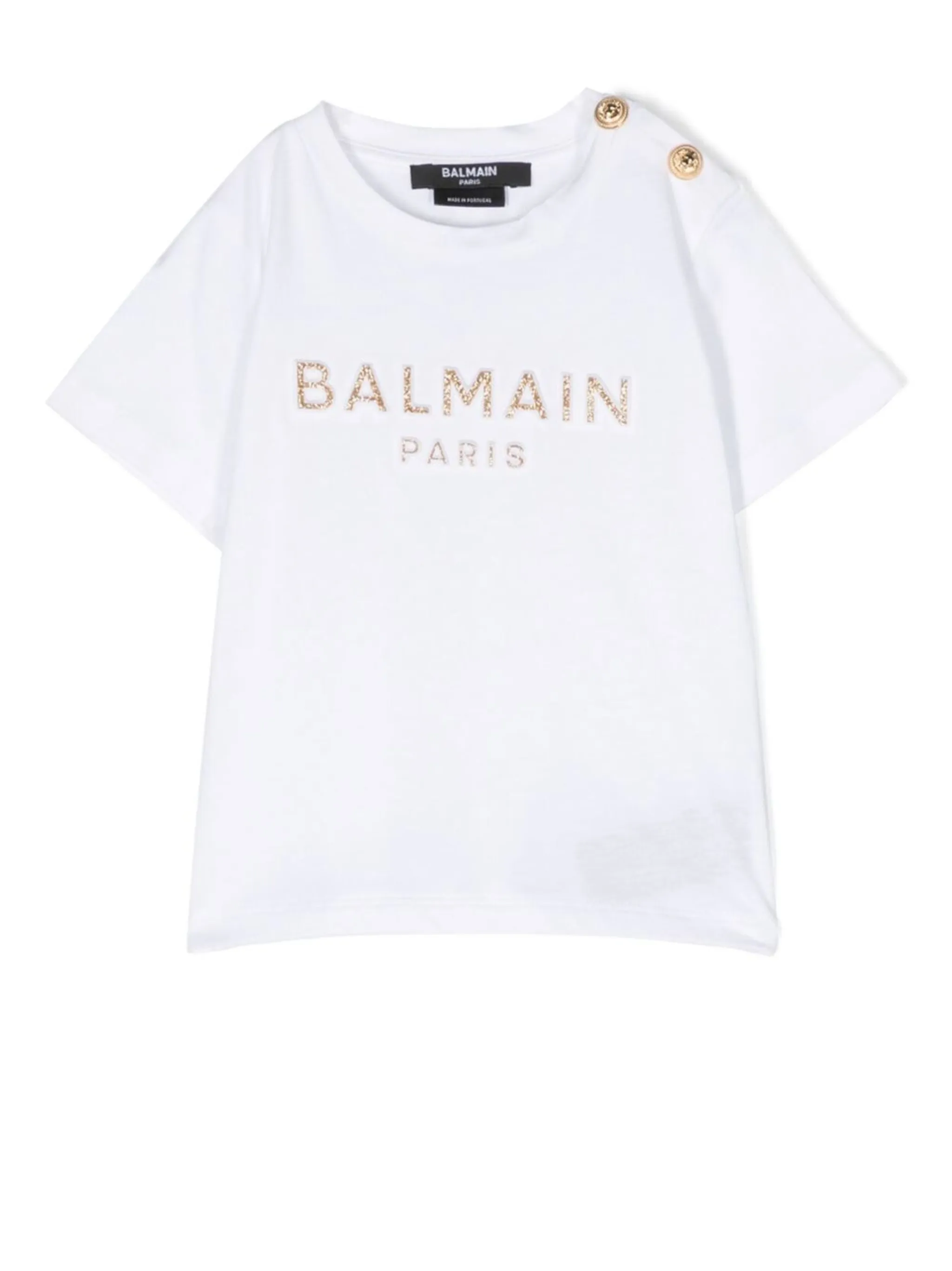 Футболка с логотипом Balmain Kids, белый
Футболка с логотипом Balmain Kids, белый