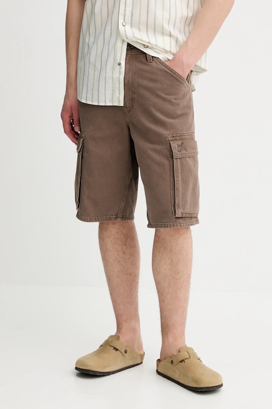 Джинсовые шорты 478 Baggy Cargo Shorts Levi'S, коричневый
Джинсовые шорты 478 Baggy Cargo Shorts Levi'S, коричневый