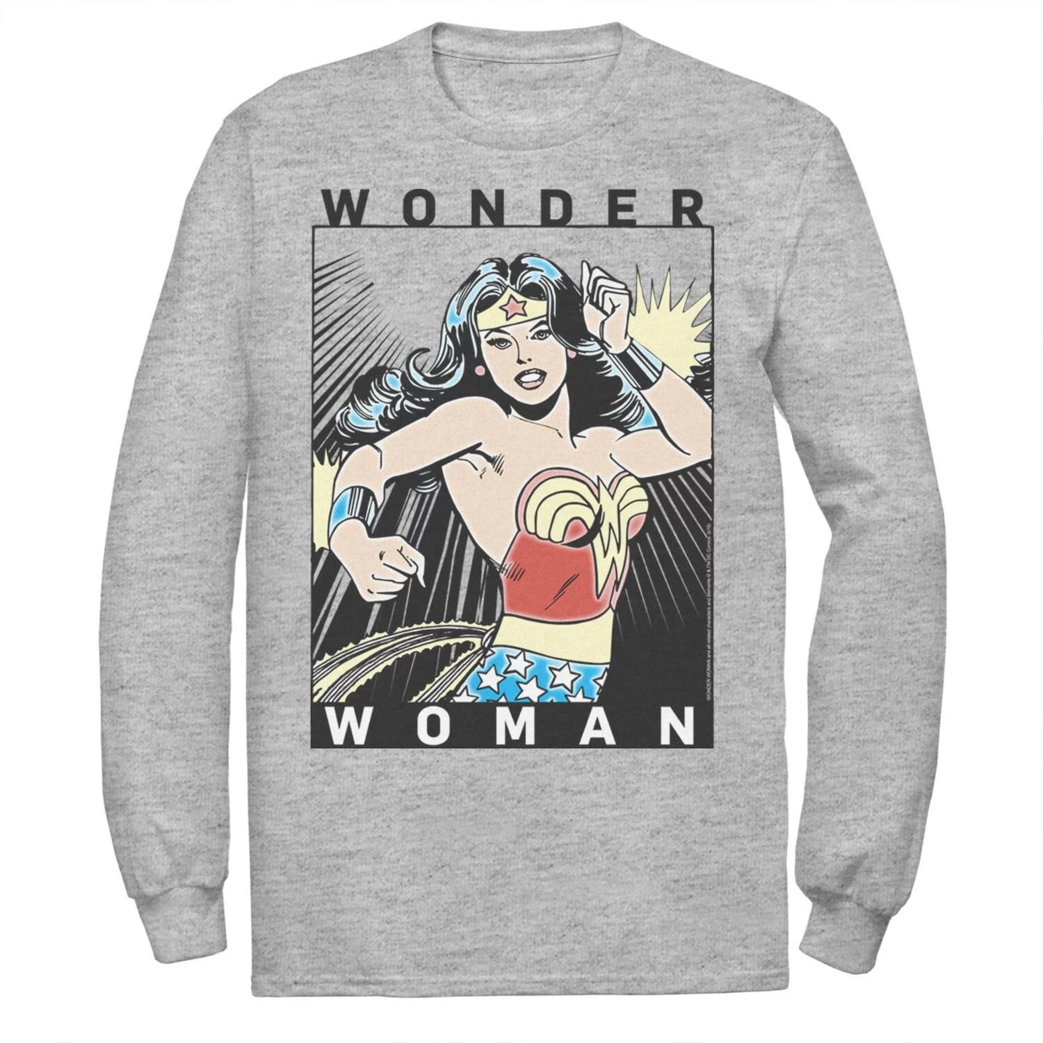 Мужская футболка с плакатом из комиксов DC Comics Wonder Woman
Мужская футболка с плакатом из комиксов DC Comics Wonder Woman