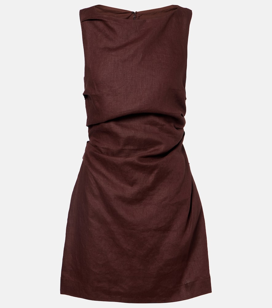 Льняное мини-платье Aloisa Faithfull, Carob
Льняное мини-платье Aloisa Faithfull, Carob