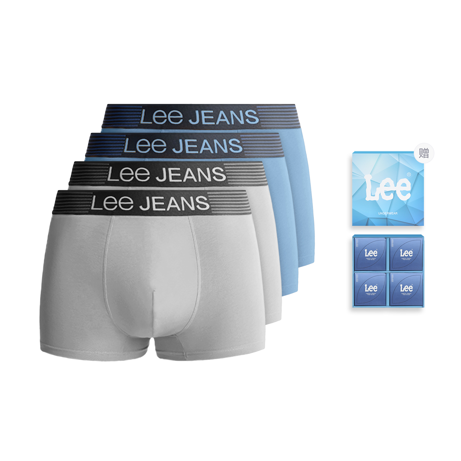 Lee Подарочный набор мужского белья Brilliant
Lee Подарочный набор мужского белья Brilliant