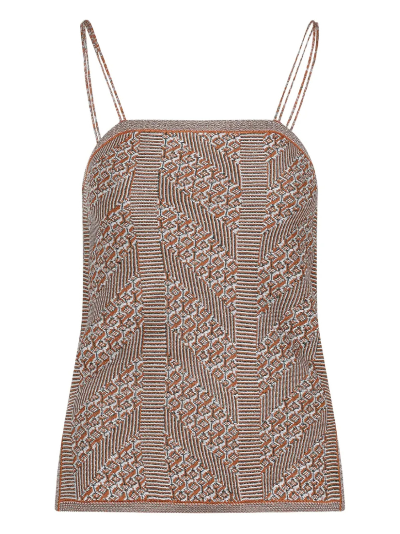 Топ с абстрактным принтом Valentino Garavani, нейтральный
Топ с абстрактным принтом Valentino Garavani, нейтральный