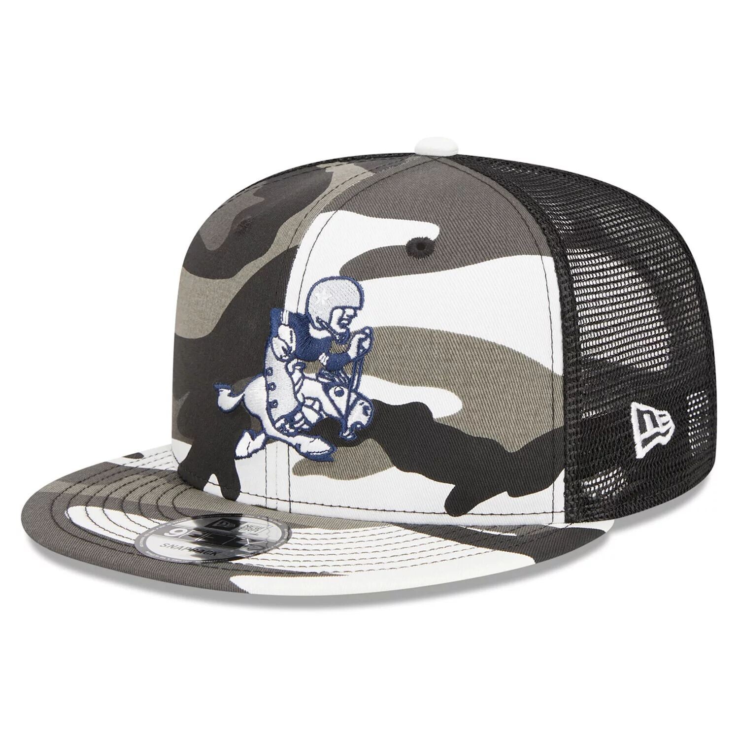 Мужская кепка New Era Urban Camo Dallas Cowboys 9FIFTY Trucker Snapback
Мужская кепка New Era Urban Camo Dallas Cowboys 9FIFTY Trucker Snapback