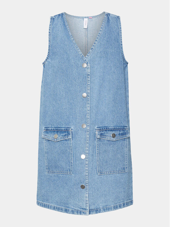 Джинсовое платье свободного кроя Vero Moda Girl, синий
Джинсовое платье свободного кроя Vero Moda Girl, синий