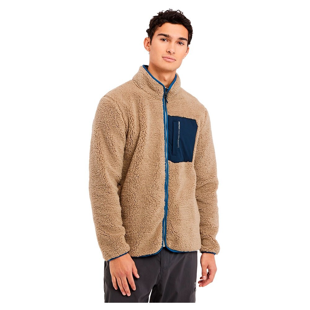 Толстовка на молнии Protest Tave, бежевый
Толстовка на молнии Protest Tave, бежевый