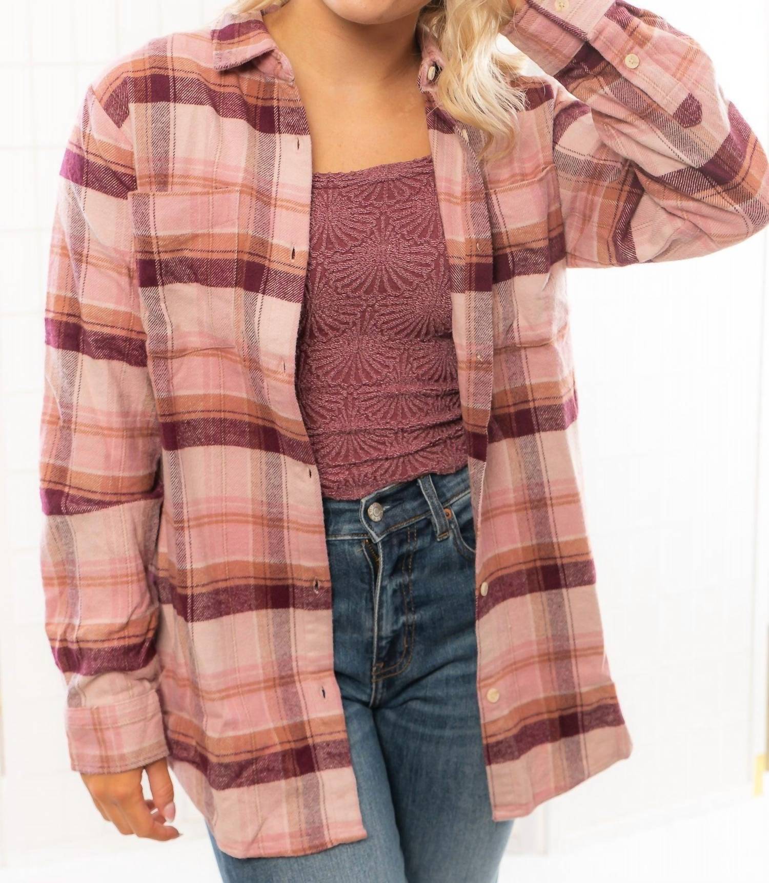 Фланелевая рубашка Manny в клетку, цвет Magenta Haze Thread & Supply, Magenta Haze
Фланелевая рубашка Manny в клетку, цвет Magenta Haze Thread & Supply, Magenta Haze