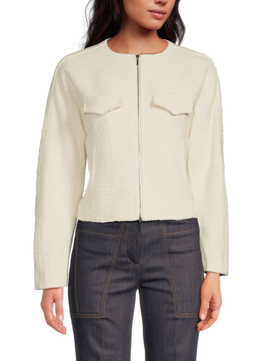 Куртка Prewett Textured Zip Derek Lam 10 Crosby, кремовый, Бежевый, Куртка Prewett Textured Zip Derek Lam 10 Crosby, кремовый
Куртка Prewett Textured Zip Derek Lam 10 Crosby, кремовый, Бежевый, Куртка Prewett Textured Zip Derek Lam 10 Crosby, кремовый