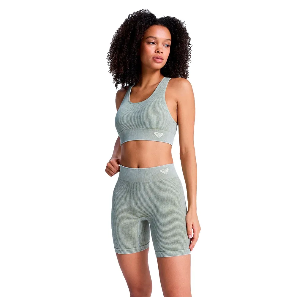 Бесшовные спортивные шорты Roxy Chillout с эффектом потертости, серый
Бесшовные спортивные шорты Roxy Chillout с эффектом потертости, серый