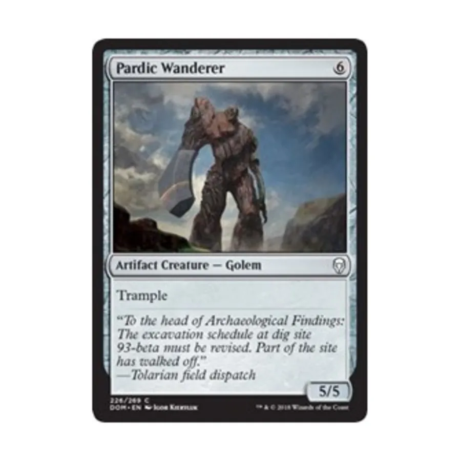 CCG Пардич Странник (C) (Фольга), MTG - Dominaria
CCG Пардич Странник (C) (Фольга), MTG - Dominaria