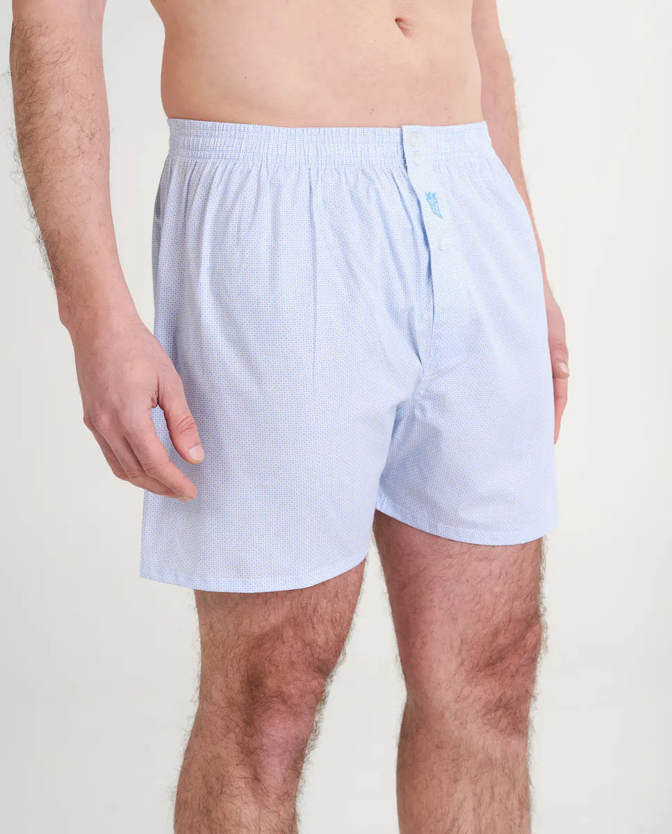 Боксеры из ткани синего цвета El Búho Nocturno, синий
Боксеры из ткани синего цвета El Búho Nocturno, синий