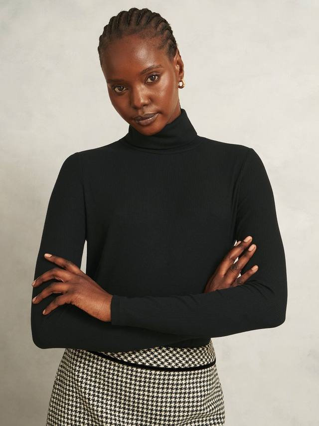 Kiera водолазка с ребристой вязкой Hobbs, Black
Kiera водолазка с ребристой вязкой Hobbs, Black