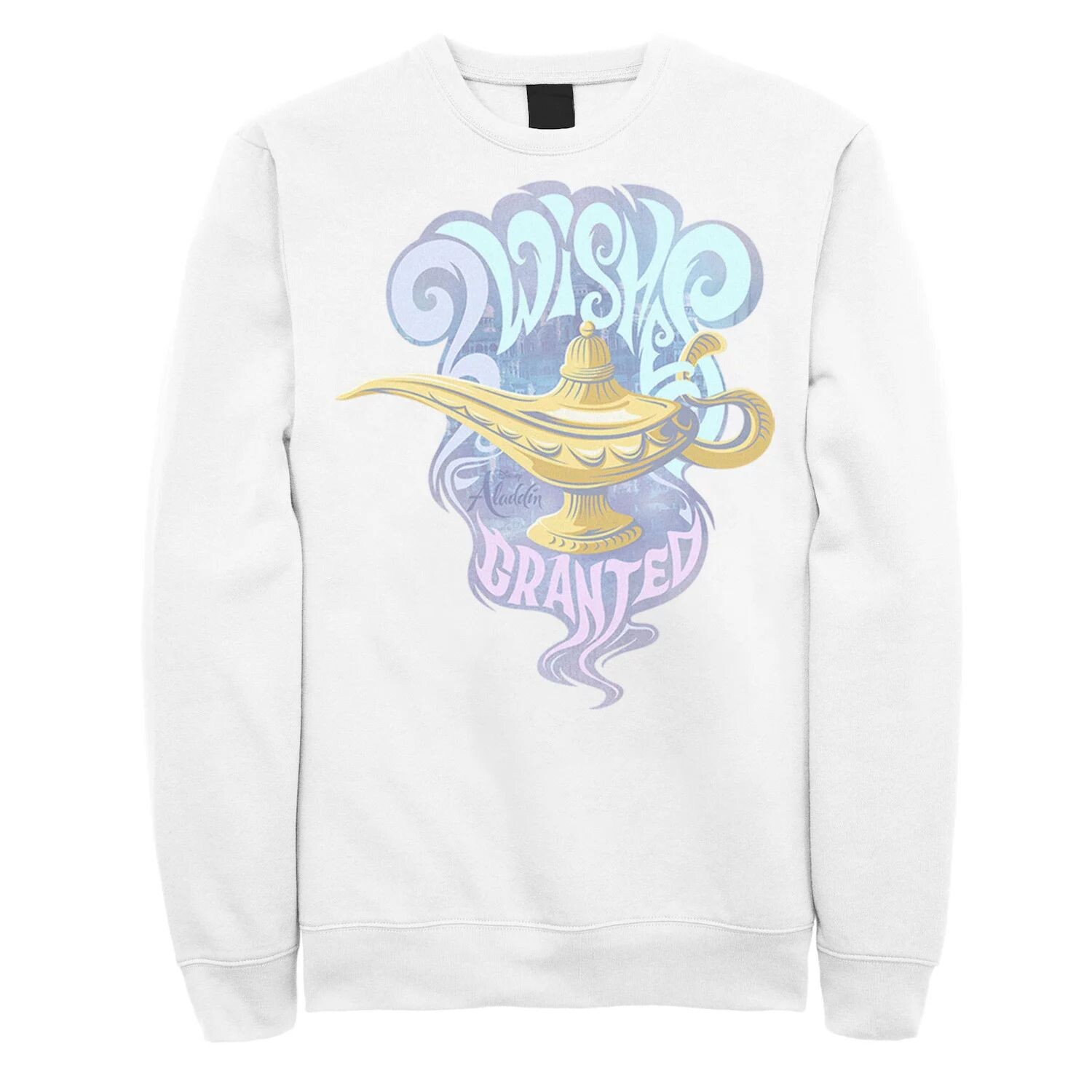 Мужская флисовая лампа с изображением Аладдина Аладдина Disney, белый 
Мужская флисовая лампа с изображением Аладдина Аладдина Disney, белый