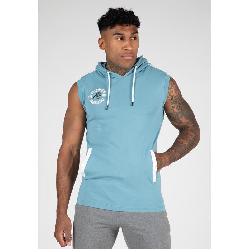 Футболка без рукавов с капюшоном - Oswego - Синяя GORILLA WEAR, цвет blau
Футболка без рукавов с капюшоном - Oswego - Синяя GORILLA WEAR, цвет blau