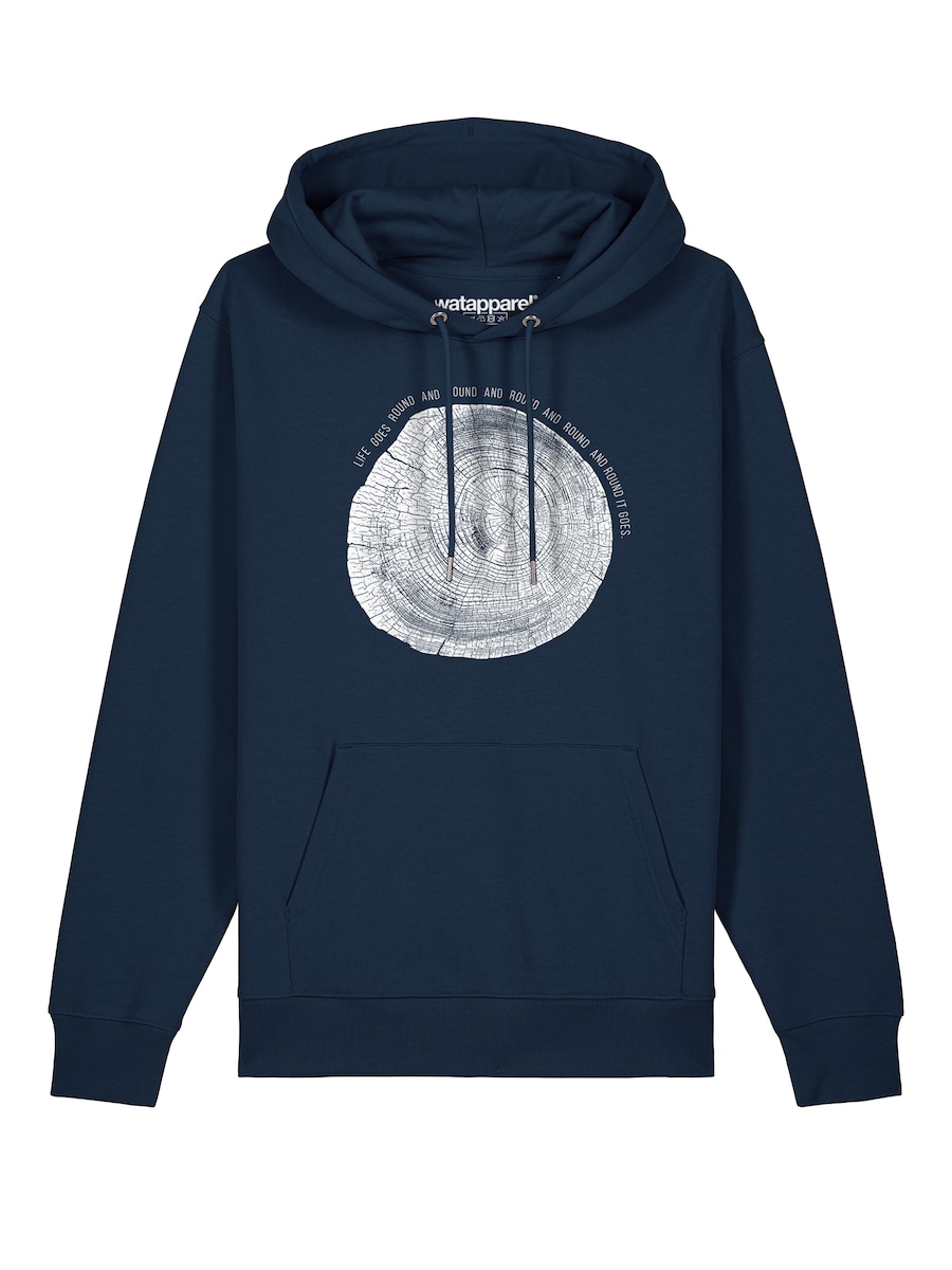 Толстовка Watapparel Baumscheibe, темно-синий
Толстовка Watapparel Baumscheibe, темно-синий