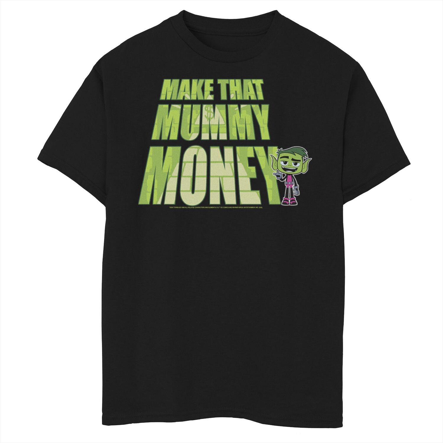 Комиксы DC для мальчиков 8–20 лет с графикой «Юные титаны, вперед!» Футболка с рисунком Beast Boy Make That Mummy Money Licensed Character
Комиксы DC для мальчиков 8–20 лет с графикой «Юные титаны, вперед!» Футболка с рисунком Beast Boy Make That Mummy Money Licensed Character