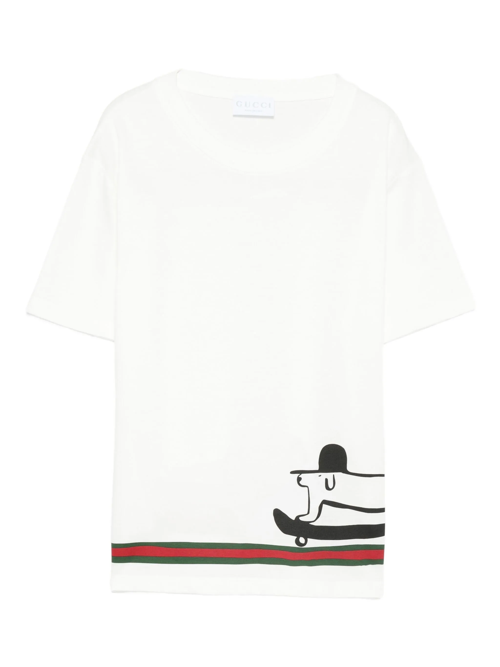 Футболка с принтом из коллаборации с Euan Roberts Gucci Kids, белый
Футболка с принтом из коллаборации с Euan Roberts Gucci Kids, белый