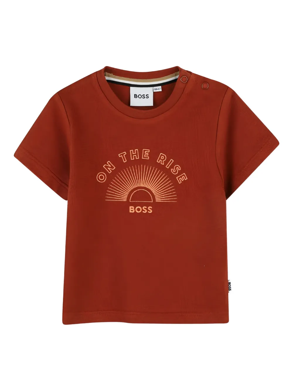 Футболка с логотипом BOSS Kidswear, коричневый
Футболка с логотипом BOSS Kidswear, коричневый