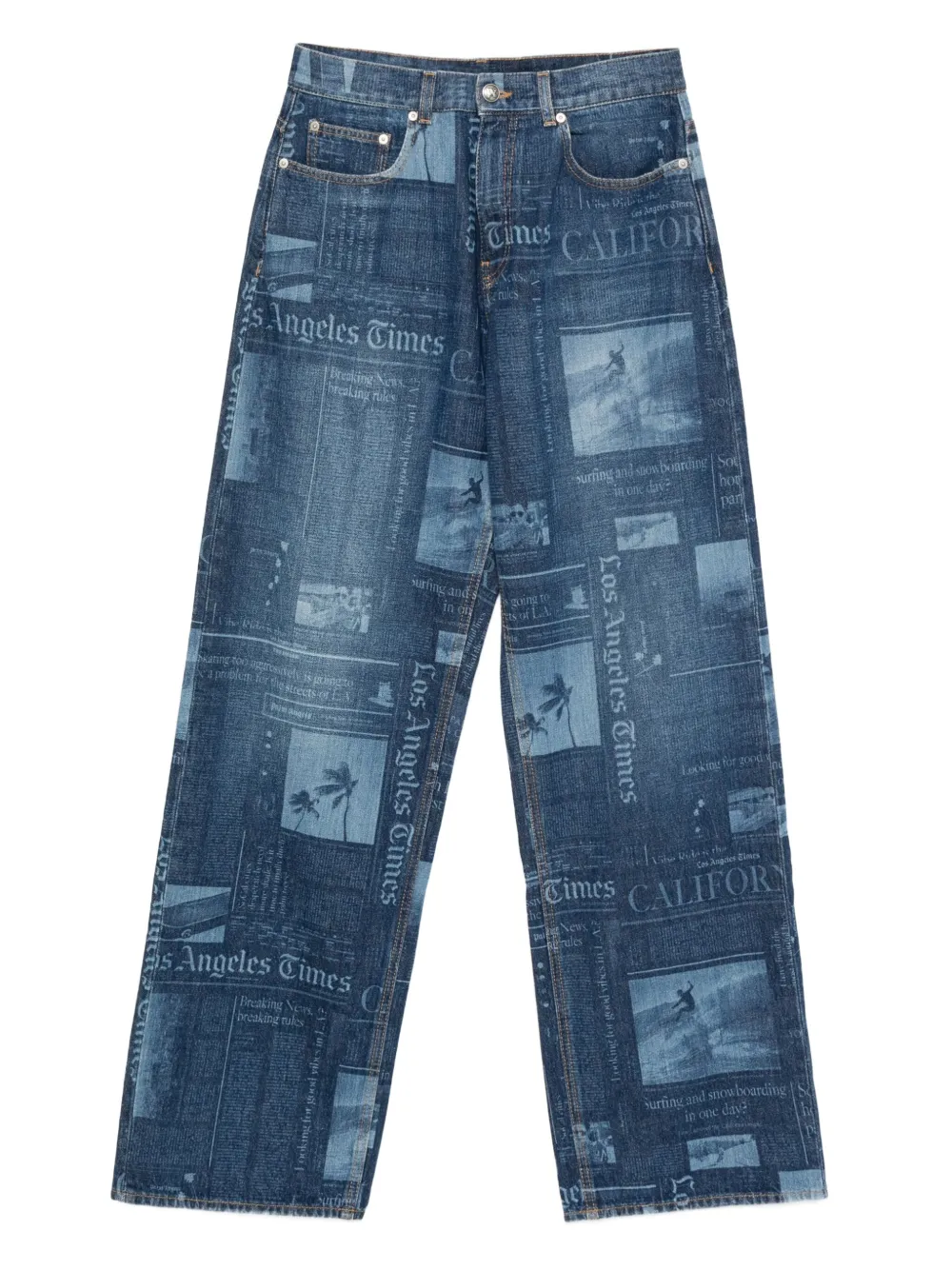 Хлопковые джинсы PALM ANGELS, синий
Хлопковые джинсы PALM ANGELS, синий