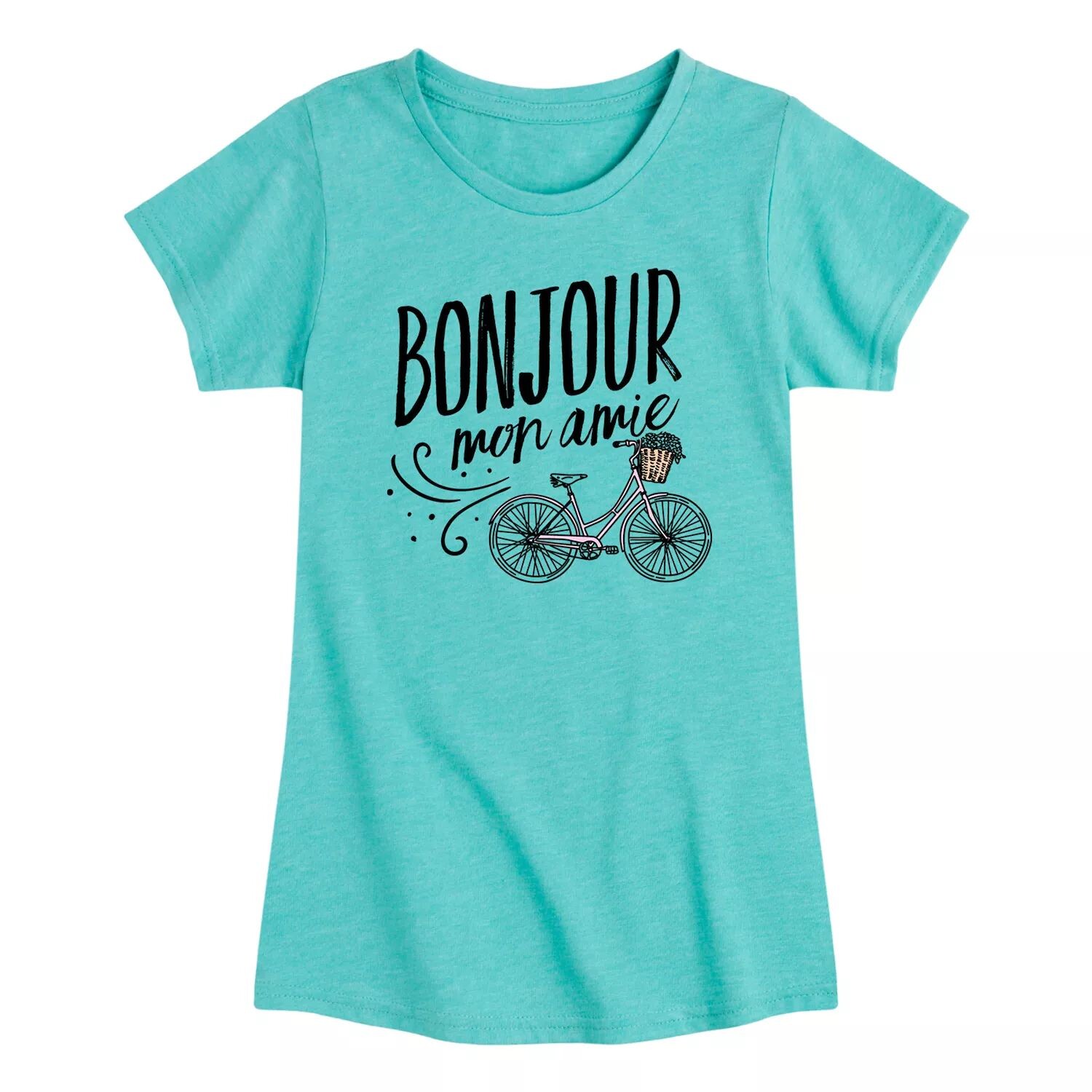 Футболка с рисунком велосипеда "Bonjour Mon Amie" для девочек 7–16 лет Licensed Character
Футболка с рисунком велосипеда "Bonjour Mon Amie" для девочек 7–16 лет Licensed Character