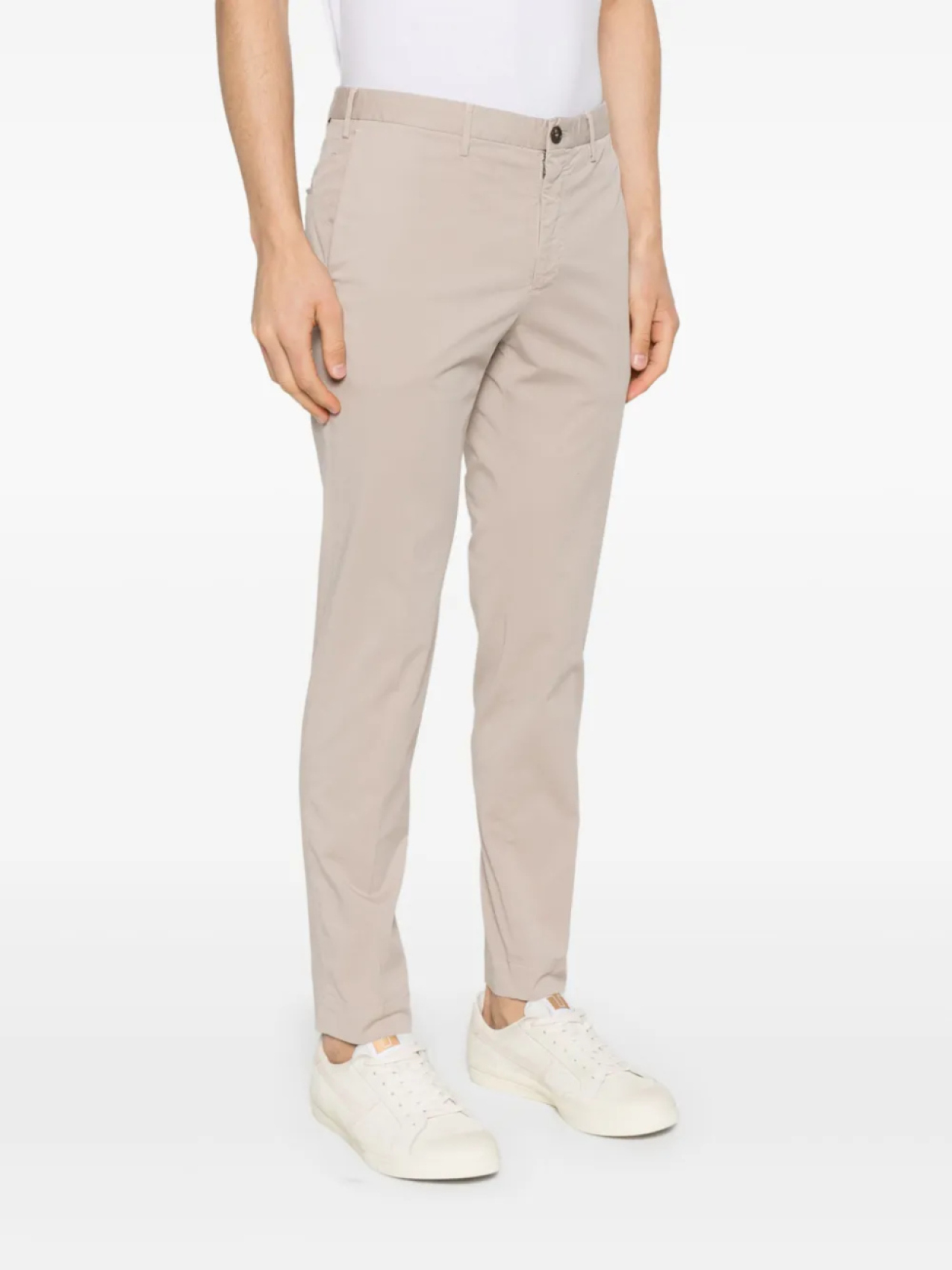 Зауженные брюки Incotex, нейтральный 
Зауженные брюки Incotex, нейтральный