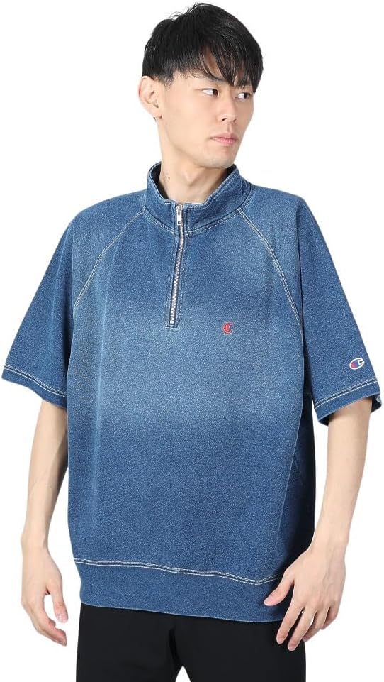 Мужская повседневная толстовка Champion с коротким рукавом, 100% хлопок, флисовая подкладка, вышитый реглан, короткий рукав, половинная молния, C3-Z012, синий
Мужская повседневная толстовка Champion с коротким рукавом, 100% хлопок, флисовая подкладка, вышитый реглан, короткий рукав, половинная молния, C3-Z012, синий