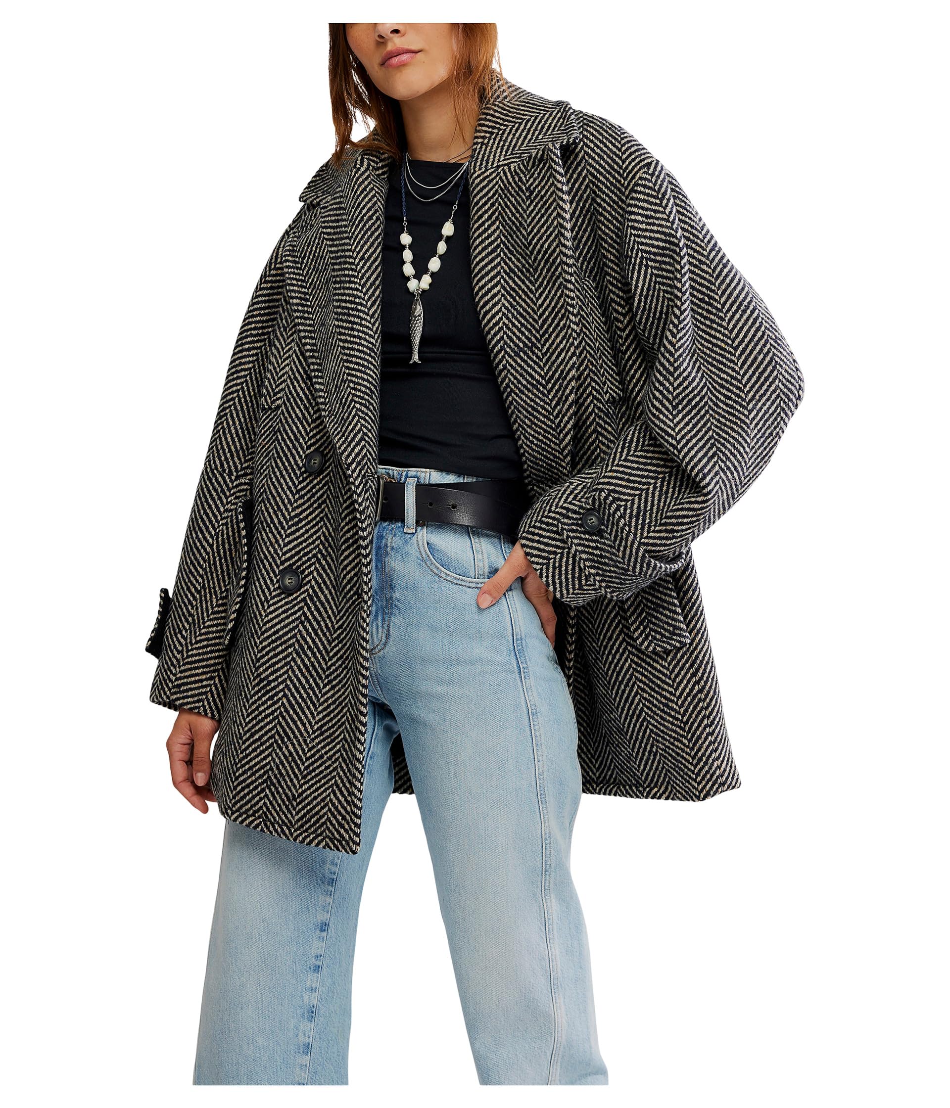 Куртка Free People Ari Wool Peacoat, черный
Куртка Free People Ari Wool Peacoat, черный