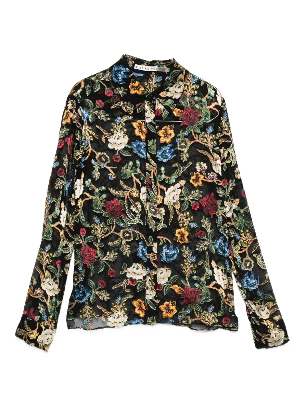 Блузка Willa с цветочным принтом и длинными рукавами alice + olivia, черный
Блузка Willa с цветочным принтом и длинными рукавами alice + olivia, черный