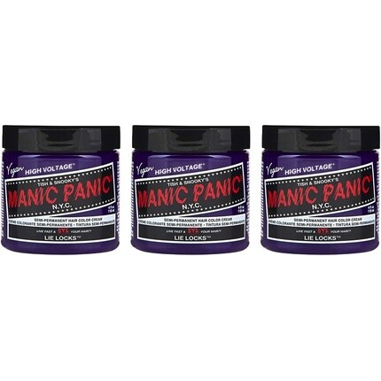 Классическая кремовая формула высокого напряжения для замков лжи, 118 мл, Manic Panic
Классическая кремовая формула высокого напряжения для замков лжи, 118 мл, Manic Panic