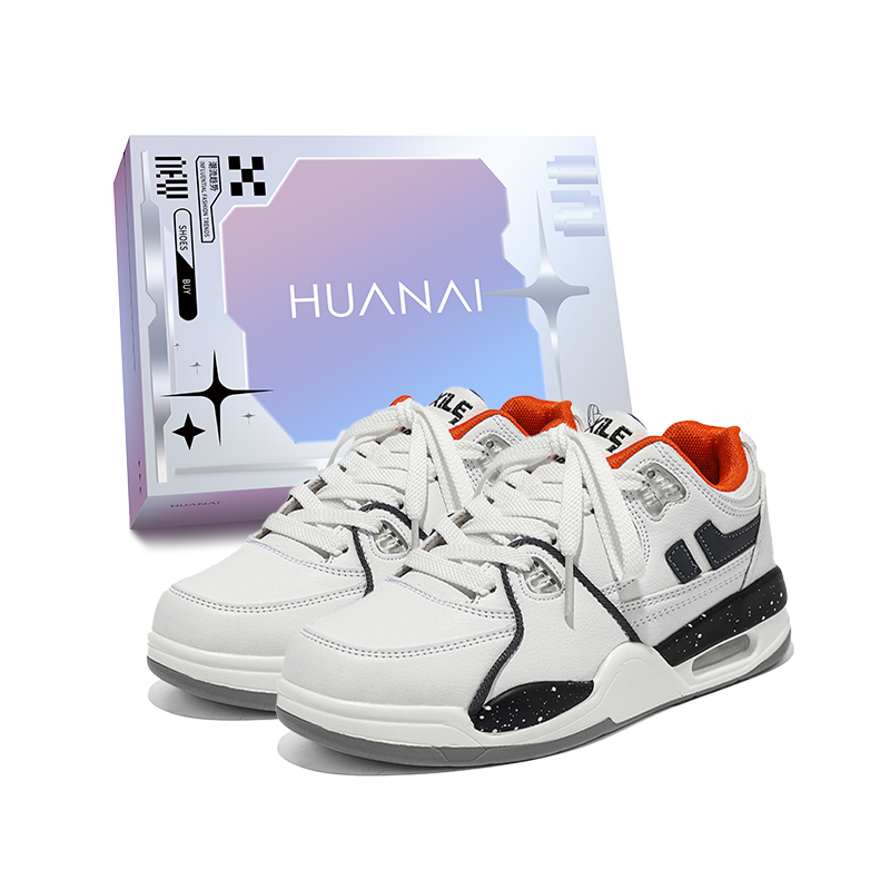 HUANAI Износостойкие противоскользящие скейтерские кеды унисекс белый черный оранжевый (коробка), цвет White Black Orange (Box)
HUANAI Износостойкие противоскользящие скейтерские кеды унисекс белый черный оранжевый (коробка), цвет White Black Orange (Box)