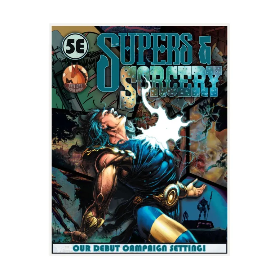 Supers & Sorcery, Role Playing Games (Daylight Publications), твердый переплет
Supers & Sorcery, Role Playing Games (Daylight Publications), твердый переплет