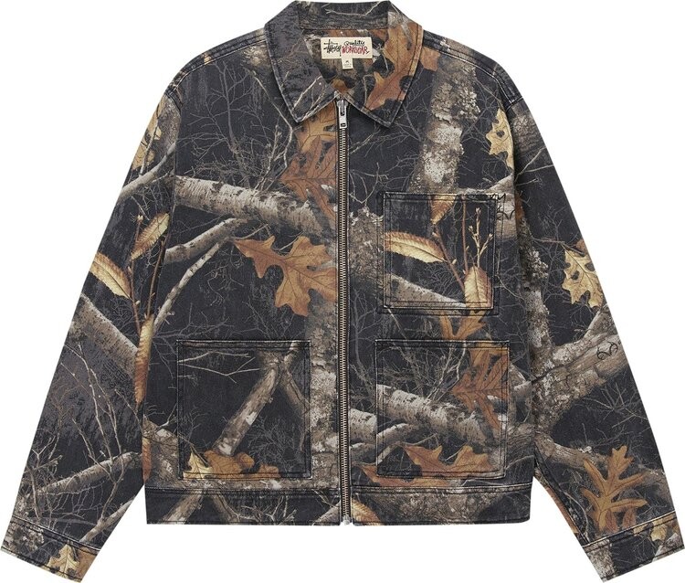 Куртка Stussy Zip Work Realtree Edge 'Black', черный
Куртка Stussy Zip Work Realtree Edge 'Black', черный