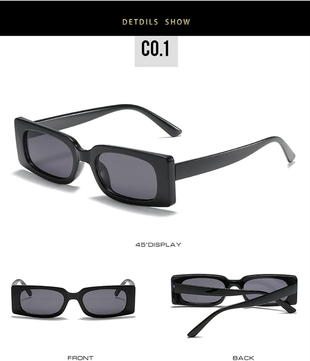 Солнцезащитные очки в стиле ретро для мужчин и женщин, модель 2026, маленькие квадратные, для отдыха на природе и пляже (цвет: H, размер: средний) MTZJH, C
Солнцезащитные очки в стиле ретро для мужчин и женщин, модель 2026, маленькие квадратные, для отдыха на природе и пляже (цвет: H, размер: средний) MTZJH, C