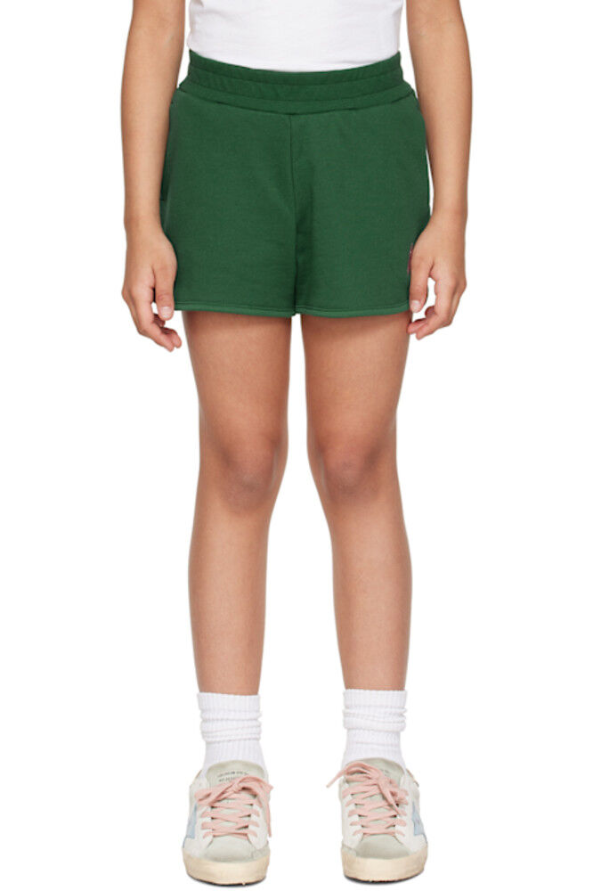 Детские зеленые блестящие шорты Golden Goose
Детские зеленые блестящие шорты Golden Goose