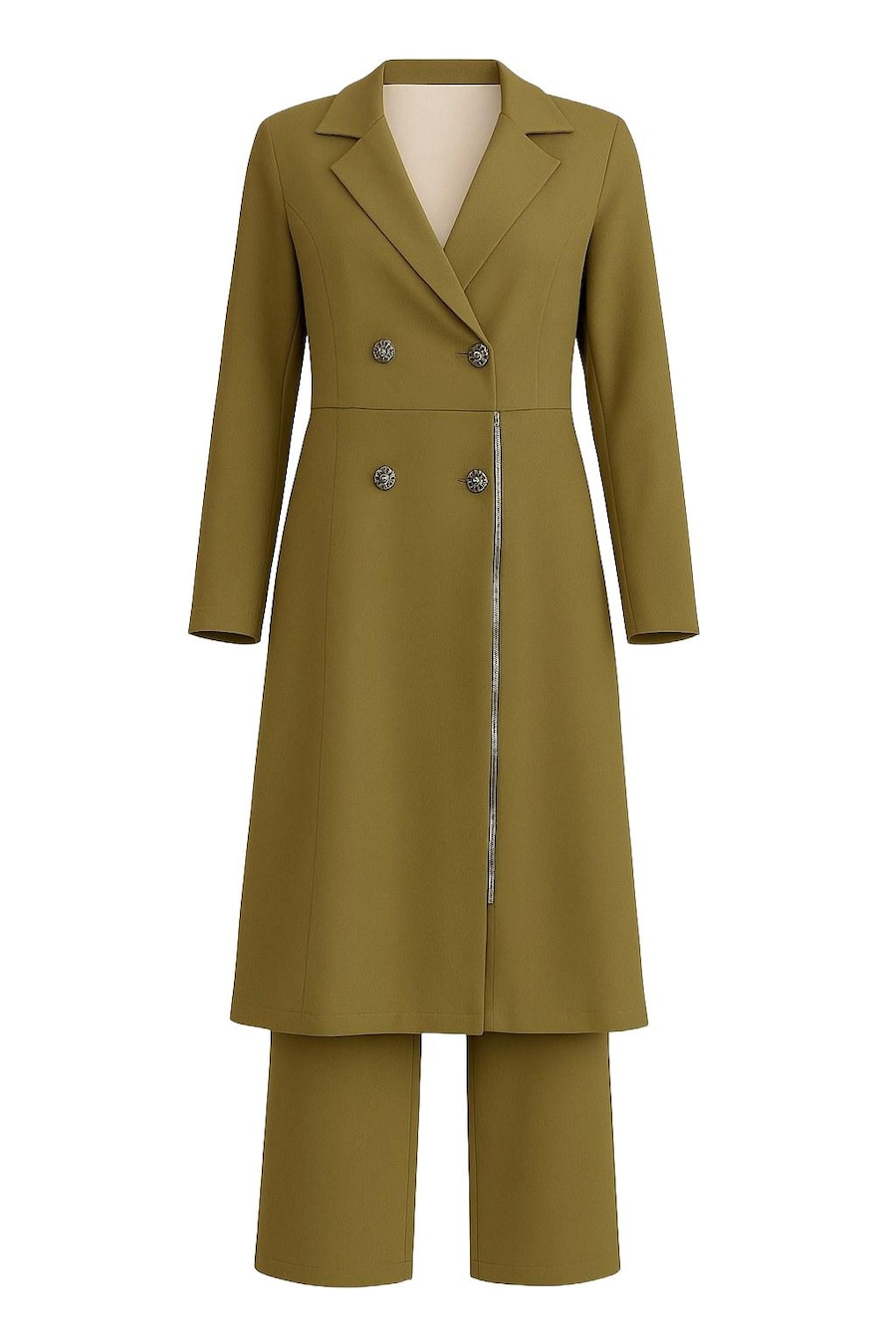 Брючный костюм MODAMIHRAM, оливковый
Брючный костюм MODAMIHRAM, оливковый