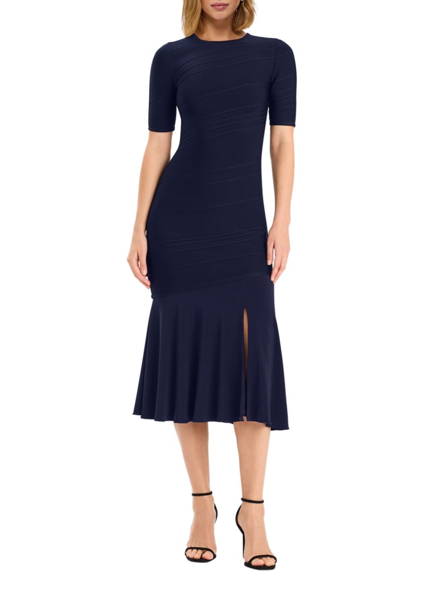 Платье-миди Isabel Bandage Hervé Léger, цвет Midnight
Платье-миди Isabel Bandage Hervé Léger, цвет Midnight