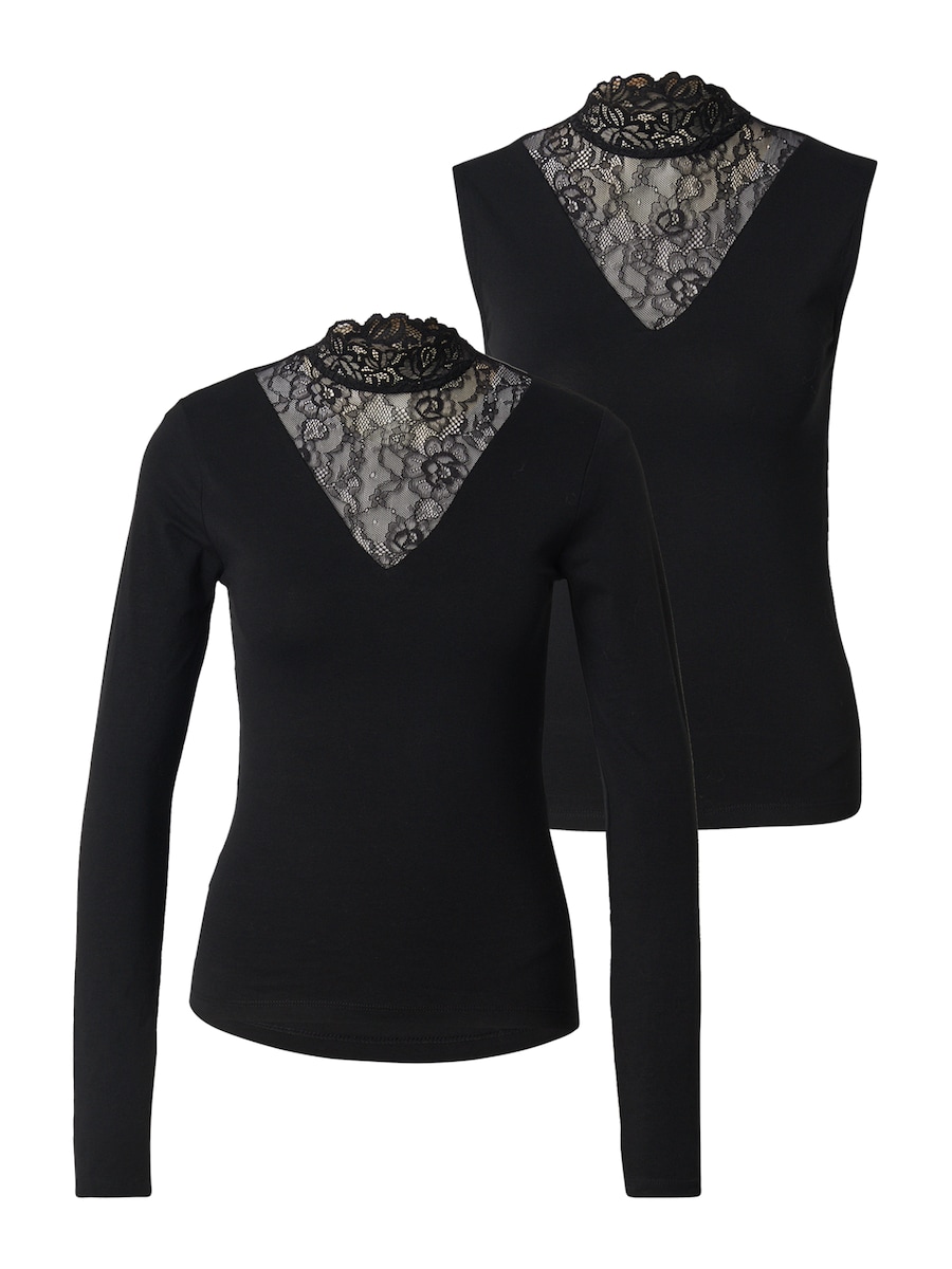 Топ ABOUT YOU Mirja, черный
Топ ABOUT YOU Mirja, черный