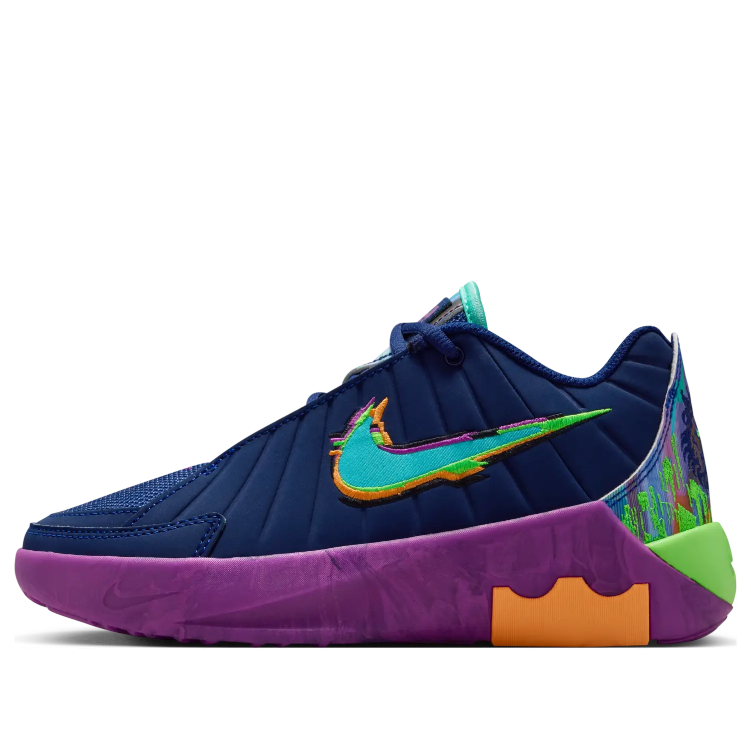 Кроссовки (GS) Nike LeBron Witness 9 'Blue Void Vivid Purple'
Кроссовки (GS) Nike LeBron Witness 9 'Blue Void Vivid Purple'