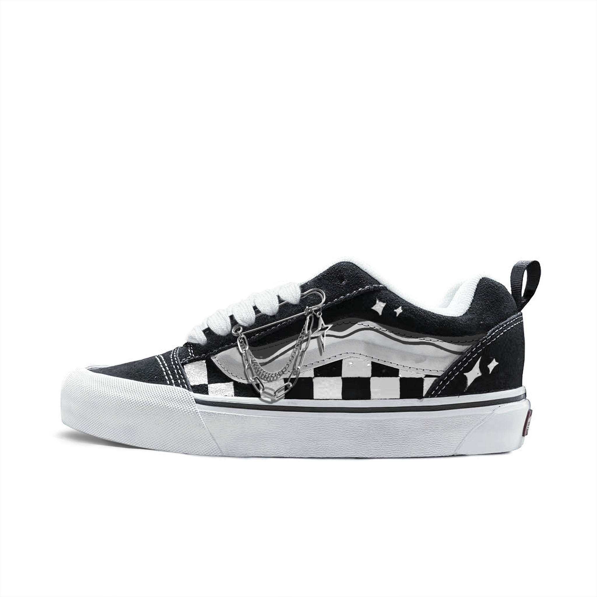 Vans Кроссовки для скейтбординга Knu Skool Fabric Abrasion Resistant Low top, унисекс, белый и серый
Vans Кроссовки для скейтбординга Knu Skool Fabric Abrasion Resistant Low top, унисекс, белый и серый