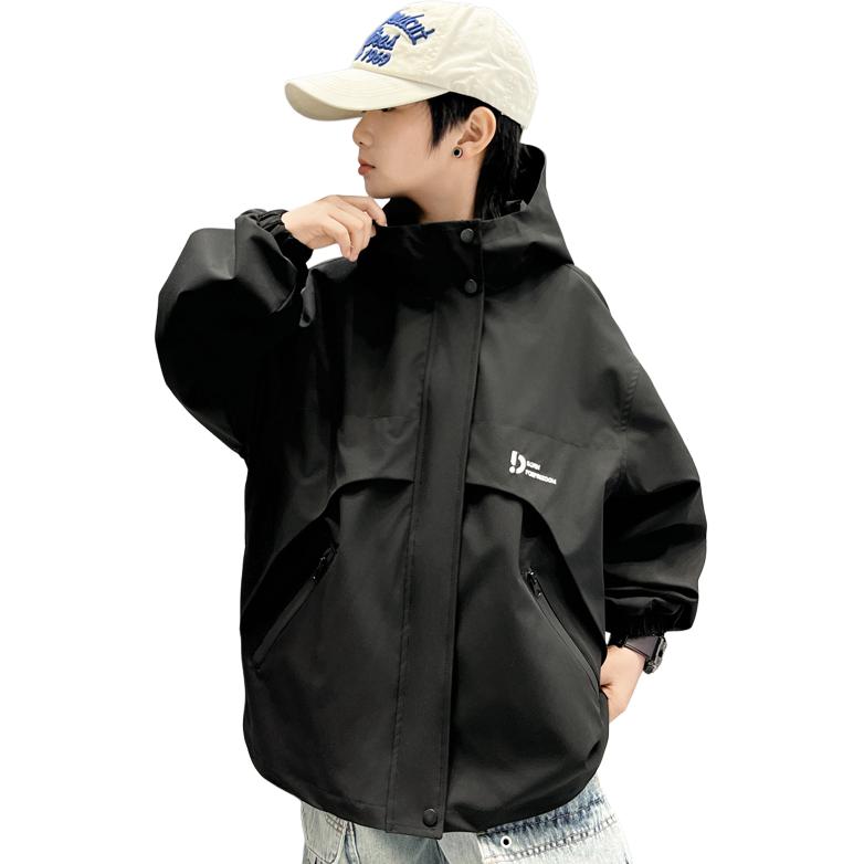 Ветровка для подростков весна и осень Disney, черный
Ветровка для подростков весна и осень Disney, черный