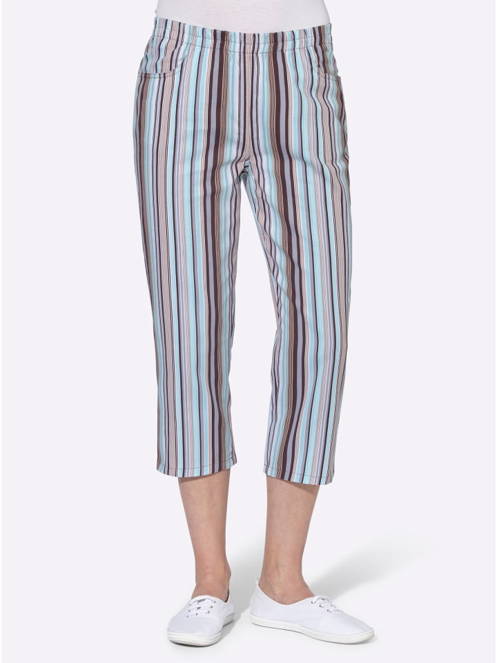 WITT WEIDEN Брюки-капри в бирюзовую полоску
WITT WEIDEN Брюки-капри в бирюзовую полоску