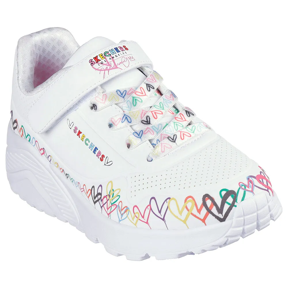 Слипоны Skechers Uno Lite Heart Craze, белый
Слипоны Skechers Uno Lite Heart Craze, белый