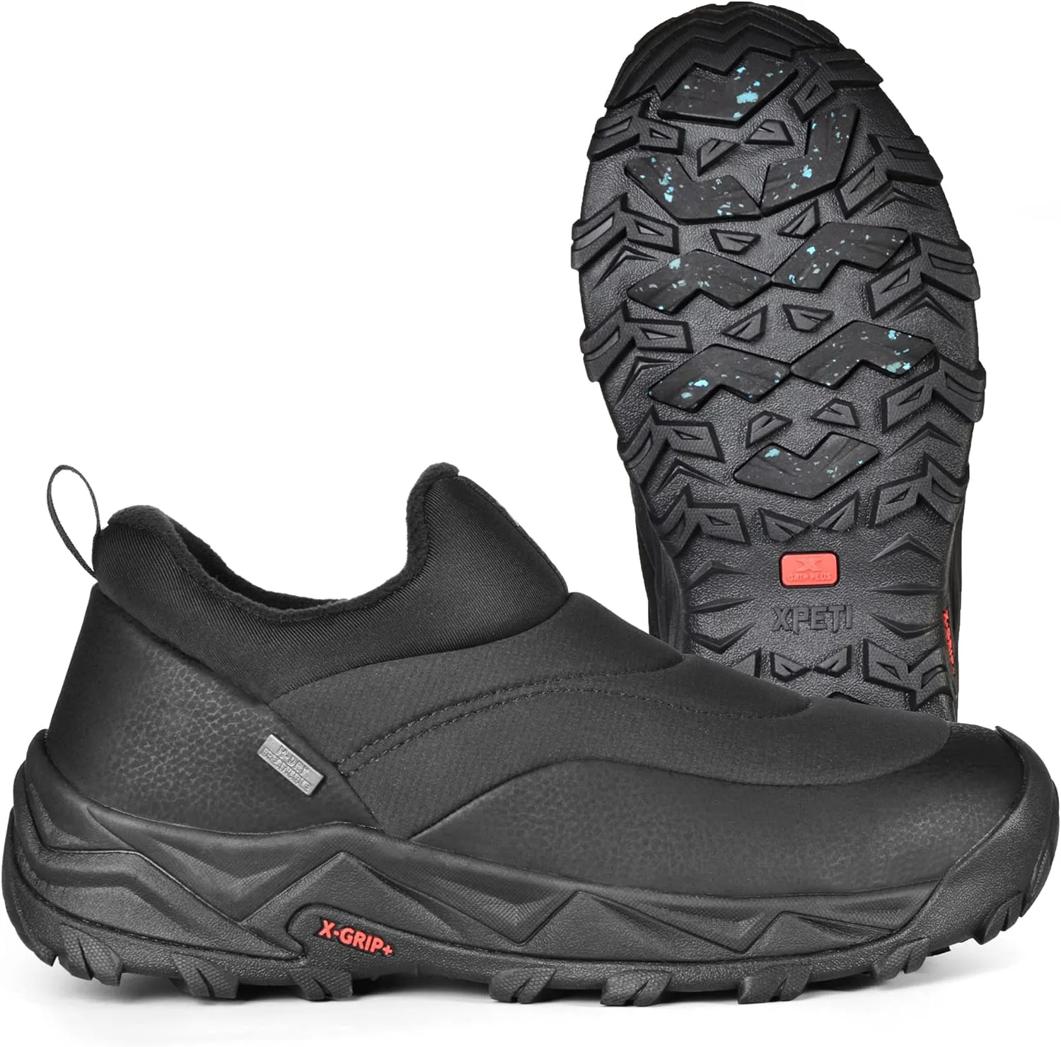 Зимние повседневные слипоны XPETI для мужчин, мокасины Cocoon, водонепроницаемые, для походов по джунглям, легки в надевании и снятии, черный
Зимние повседневные слипоны XPETI для мужчин, мокасины Cocoon, водонепроницаемые, для походов по джунглям, легки в надевании и снятии, черный