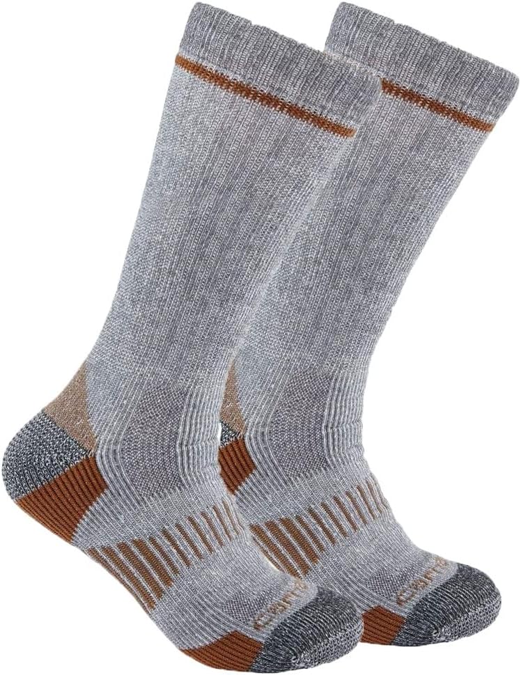 Carhartt мужские SB2072M средние носки из смеси синтетики и шерсти, 2 пары, Grey
Carhartt мужские SB2072M средние носки из смеси синтетики и шерсти, 2 пары, Grey