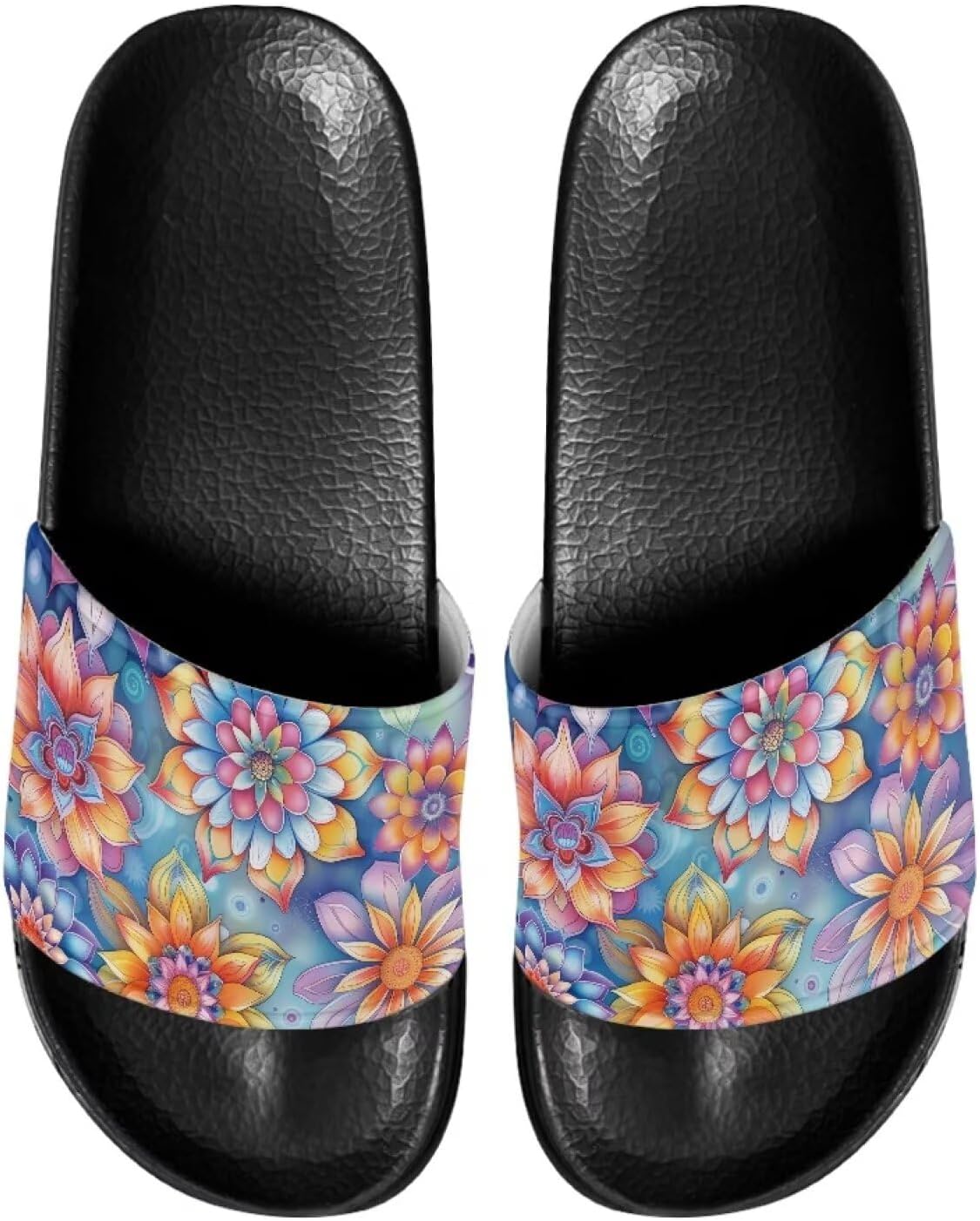 Противоскользящие сланцы для женщин и мужчин, открытые босоножки для дома, удобные плоские шлепанцы для ванной и пляжа Annejudy, Mandala Flower
Противоскользящие сланцы для женщин и мужчин, открытые босоножки для дома, удобные плоские шлепанцы для ванной и пляжа Annejudy, Mandala Flower