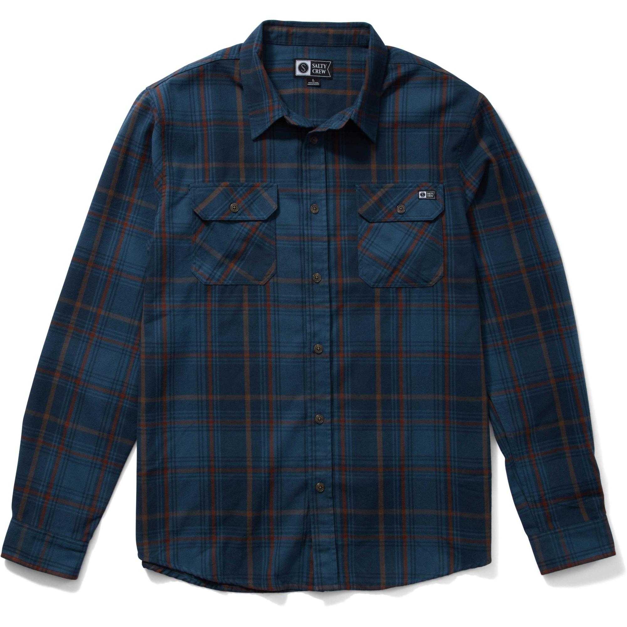 Мужская фланелевая рубашка Daybreak Salty Crew, Navy
Мужская фланелевая рубашка Daybreak Salty Crew, Navy
